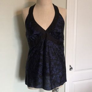 Express Silk Halter Top